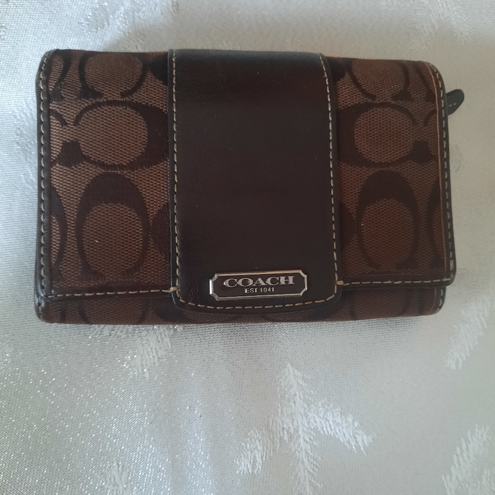 Brown Coach Wallet